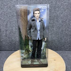 NIB Mattel Barbie Pink Label Twilight Edward Doll Sealed In Box